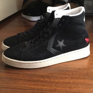 Converse cons pro leather mid skateboarding shoes